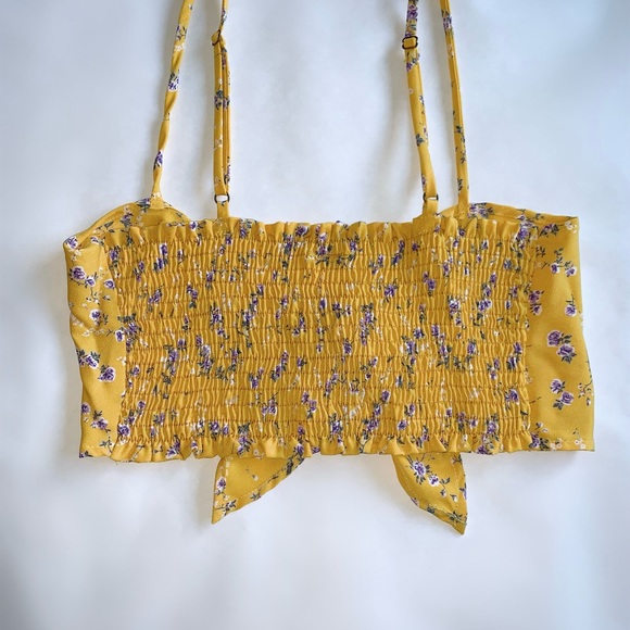 Floral crop top and shorts set - Picture 2 of 2